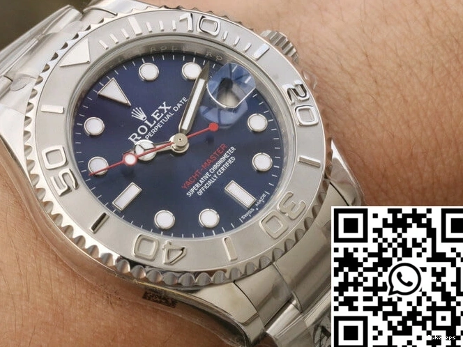 Yacht Blue Dial AR Master Rolex Factory 268622 0207